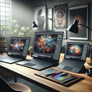 laptop design grafic